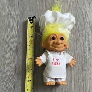 Vintage Russ Troll Doll Pizza Chef outfit